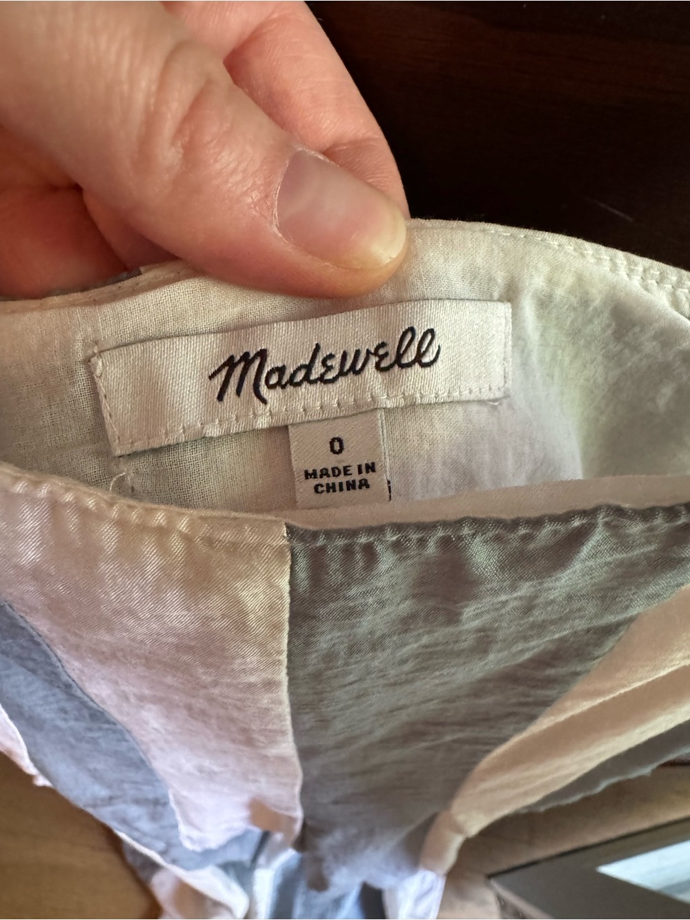 Madewell Striped Spaghetti‑Strap Maxi Dress in Gray and White - Size 0 - Picture 5 of 8